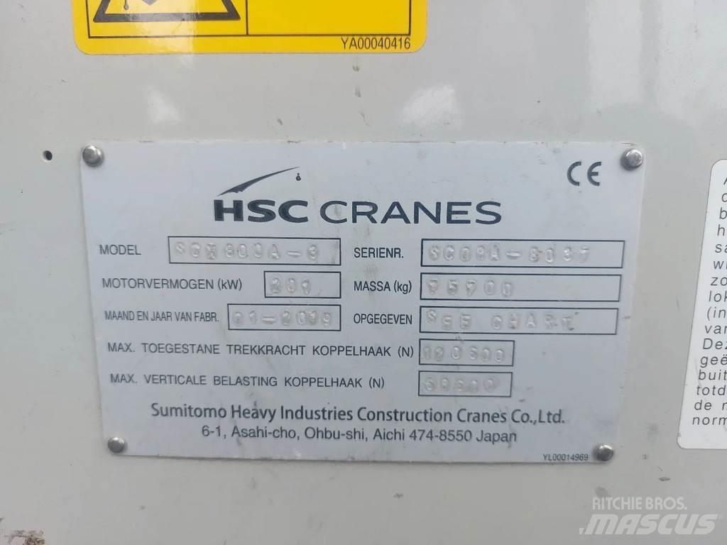 Hitachi SCX 800A-3 Ruwterrein kranen