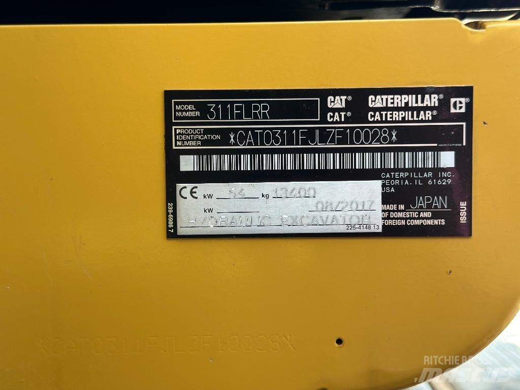 CAT 311 F LRR Raupenbagger