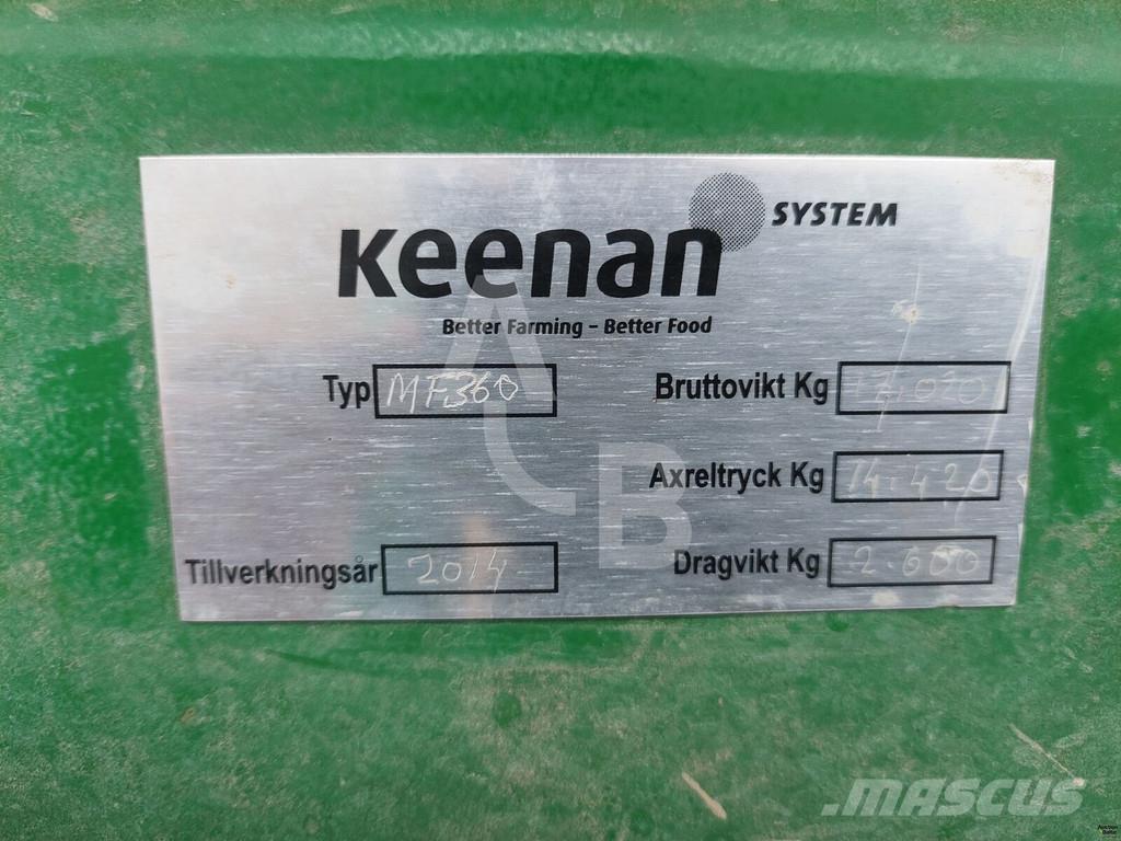 Keenan MF360 Futtermischwagen