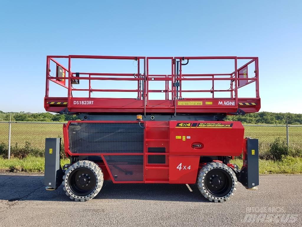 Magni DS 1823 RT Scheren-Arbeitsbühnen