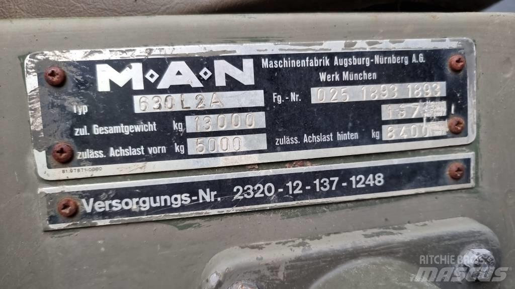 MAN 630 Kofferaufbau