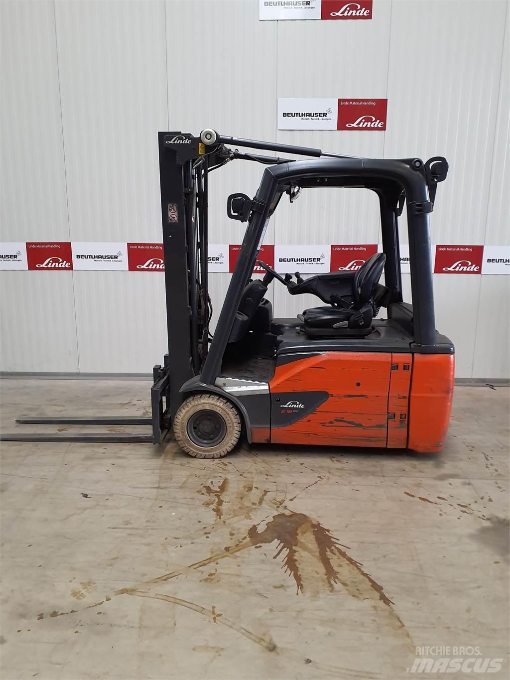 Linde E16L Elektrische heftrucks