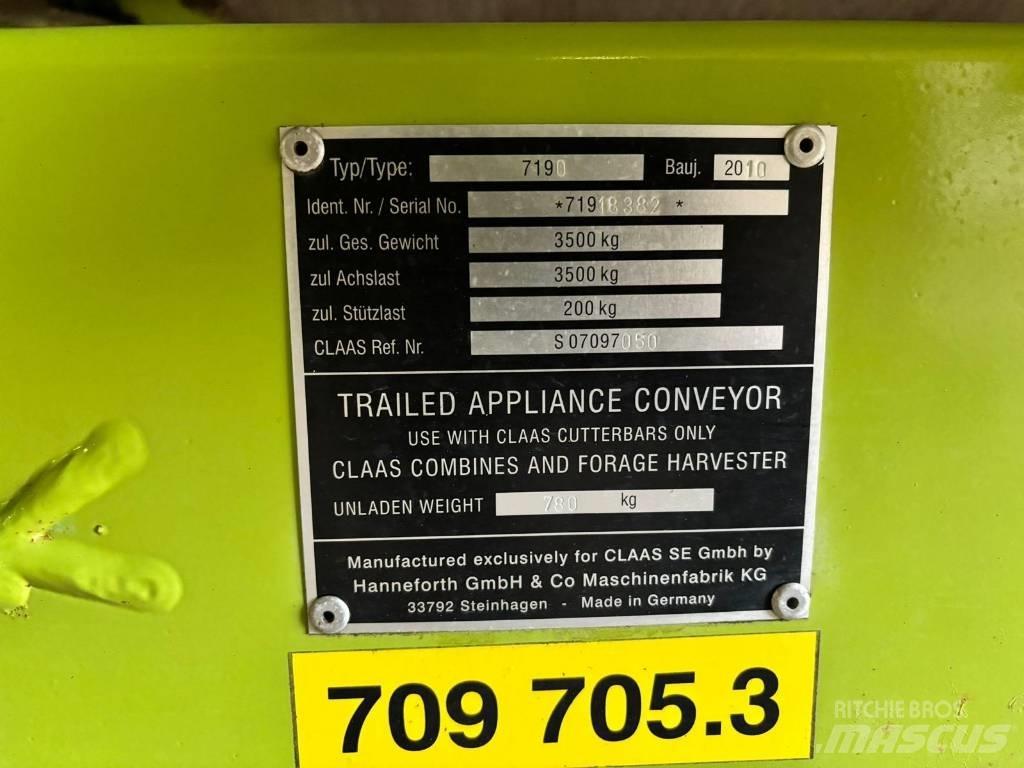 CLAAS CONVIO 930 Zubehör Mähdrescher