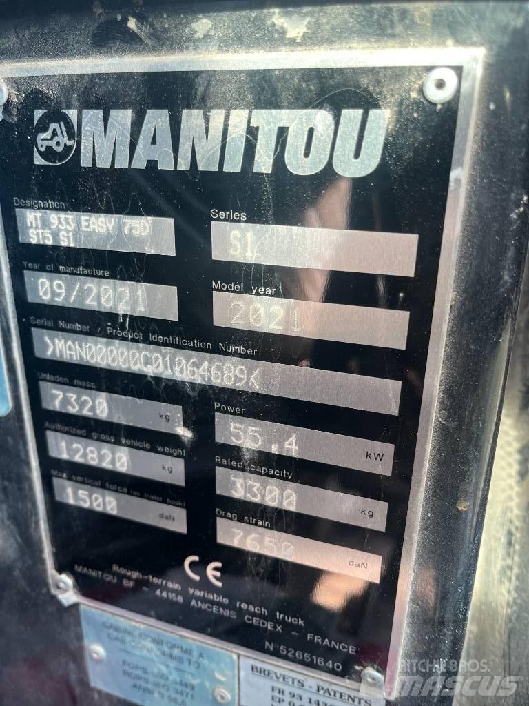 Manitou 933 Teleskoplader