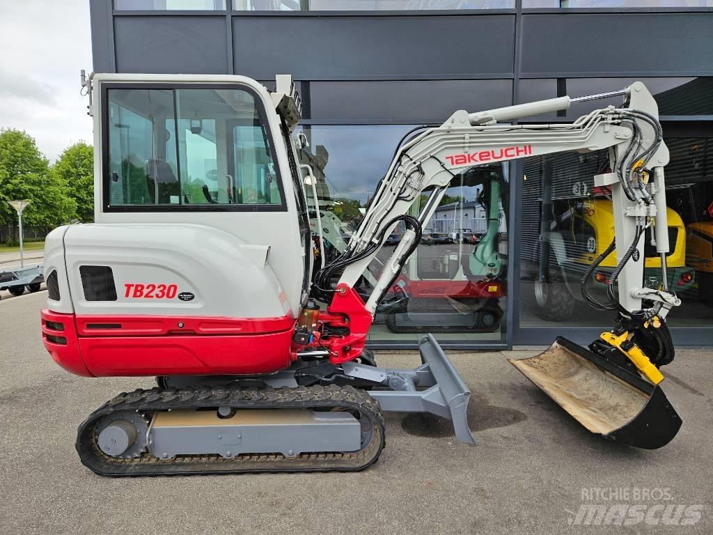 Takeuchi TB 230 Minibagger < 7t
