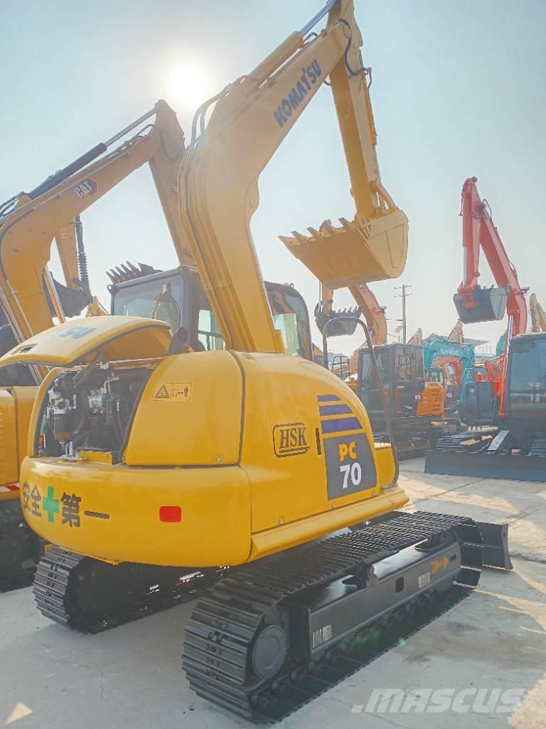 Komatsu PC 70 Midibagger  7t - 12t