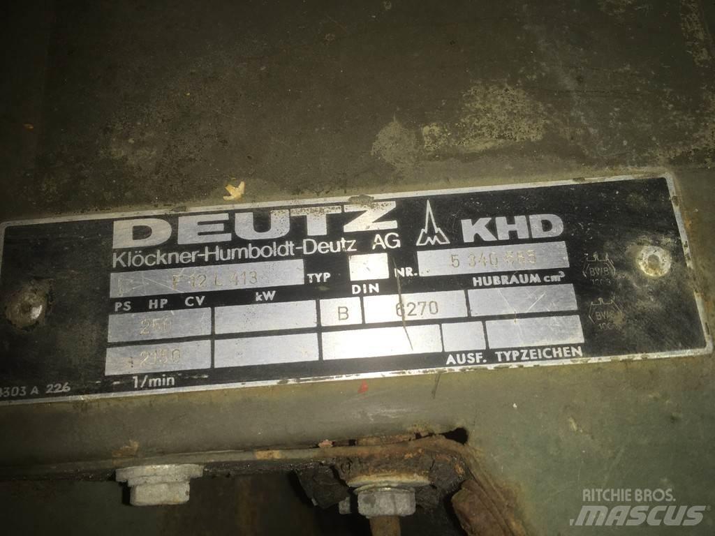 Deutz F12L413 USED Sonstige Baumaschinen