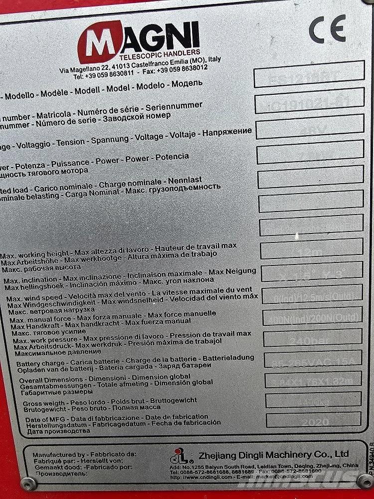 Magni ES 1218 RT Scheren-Arbeitsbühnen