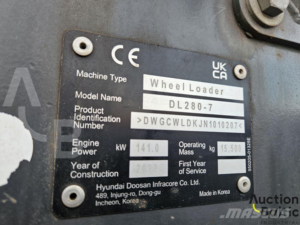 Doosan DL280-7 Radlader