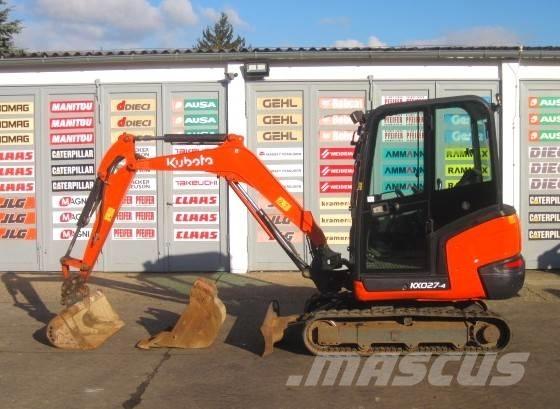 Kubota KX027-4 Minibagger < 7t