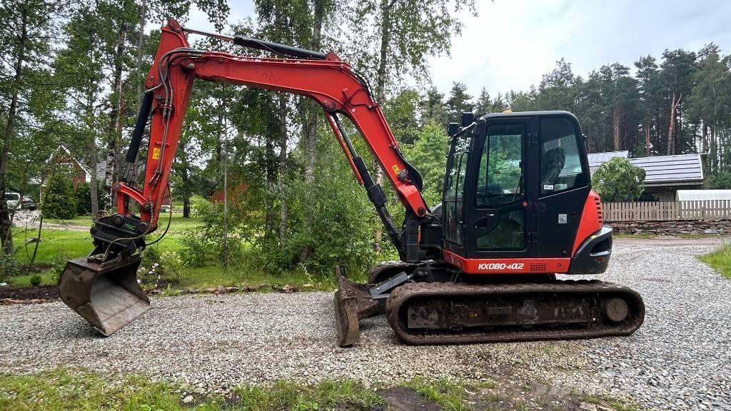 Kubota KX 080-4 CX Midibagger  7t - 12t