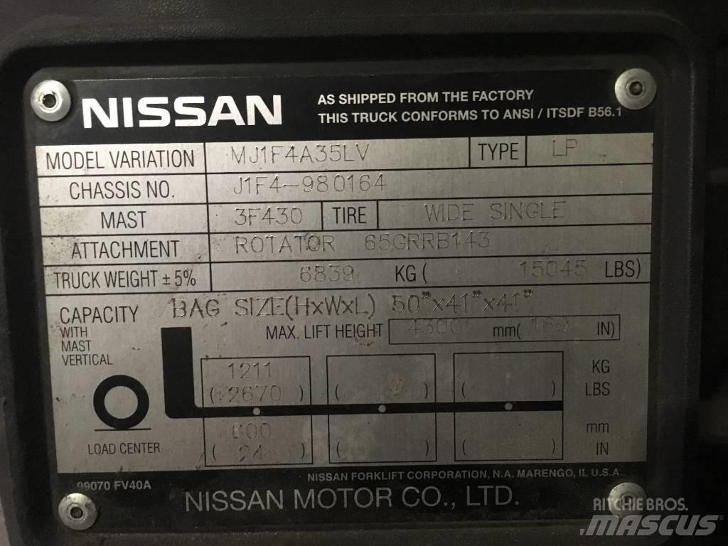 Nissan 80 Heftrucks overige