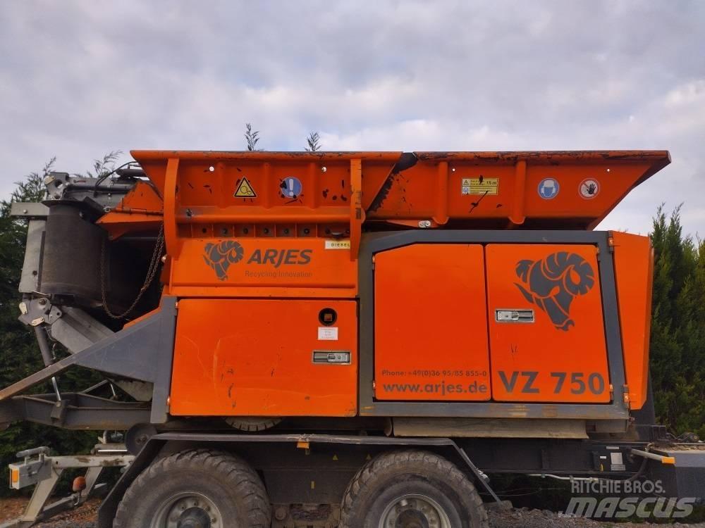 Arjes VZ 750 Schredder