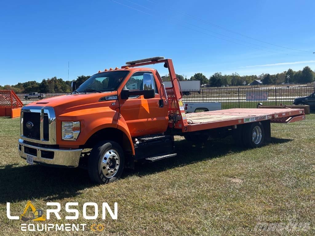 Ford F650 Pritschenwagen/Pritschenwagen mit Seitenklappe
