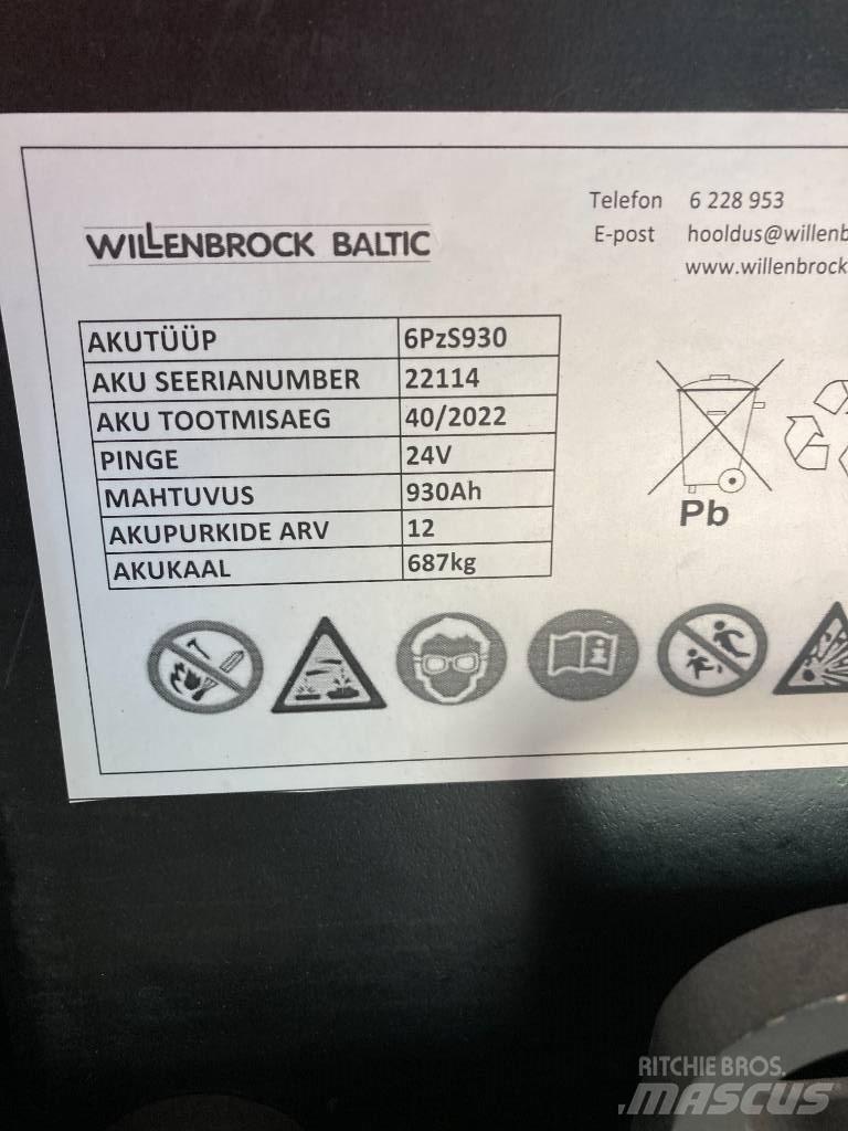 Linde V10/5021 Mittelhub-Kommissionierer