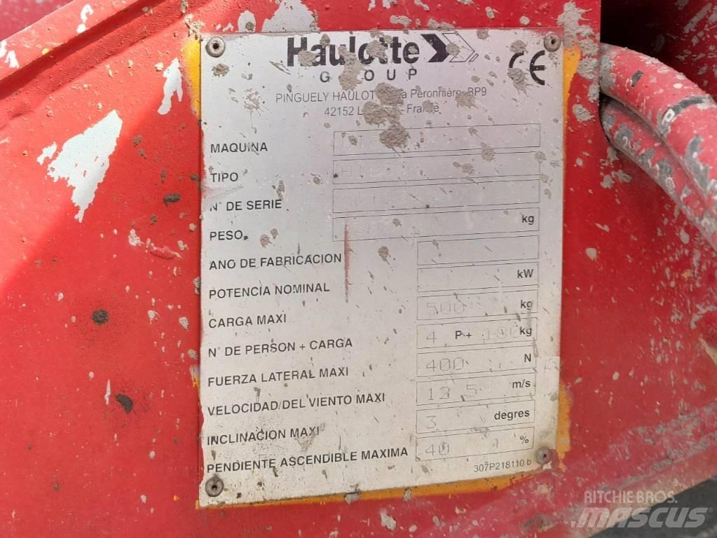 Haulotte H18SX Scheren-Arbeitsbühnen