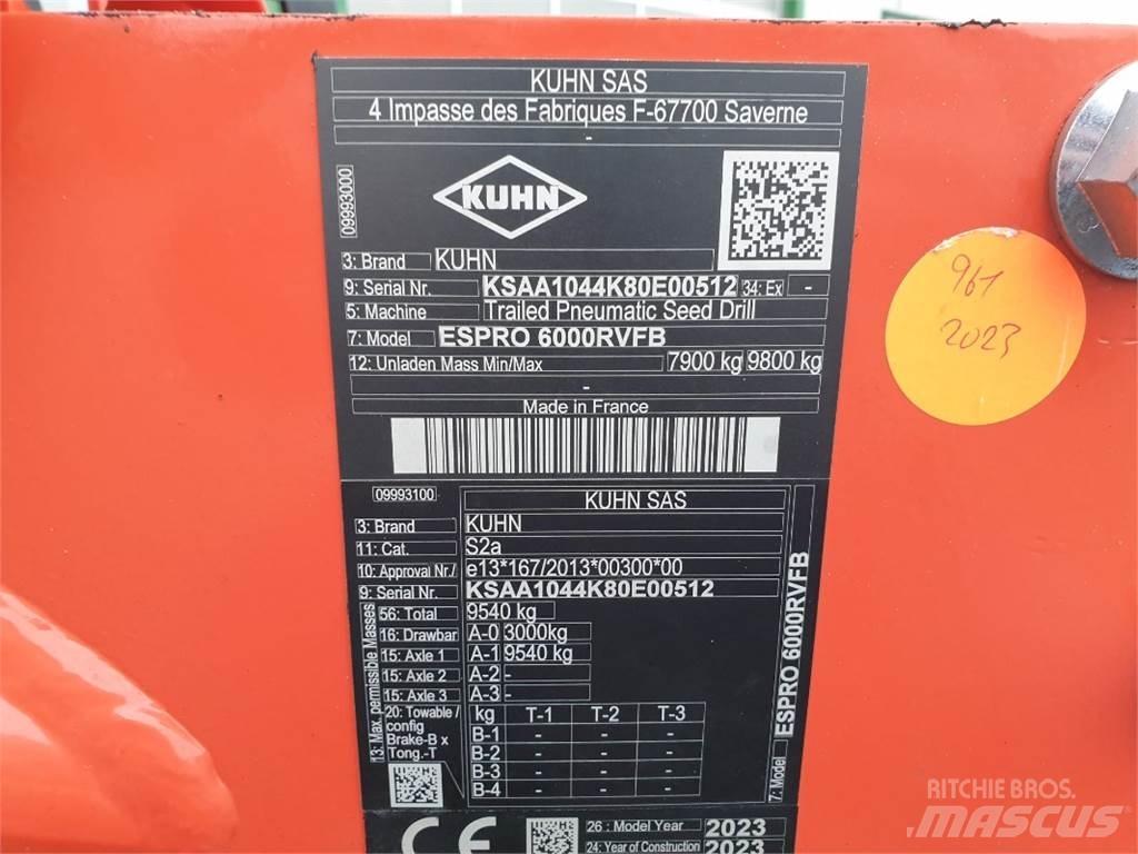 Kuhn ESPRO6000 Drillmaschinen