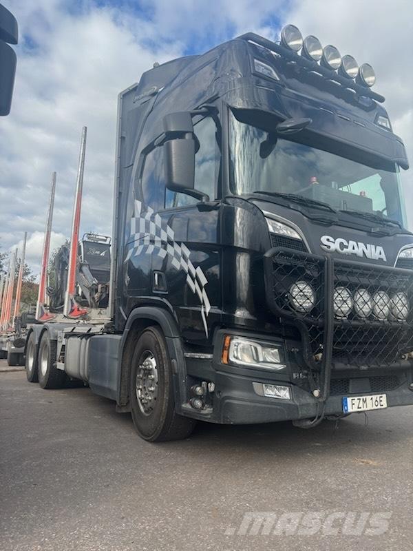 Scania R650B6X4NB Holztransporter