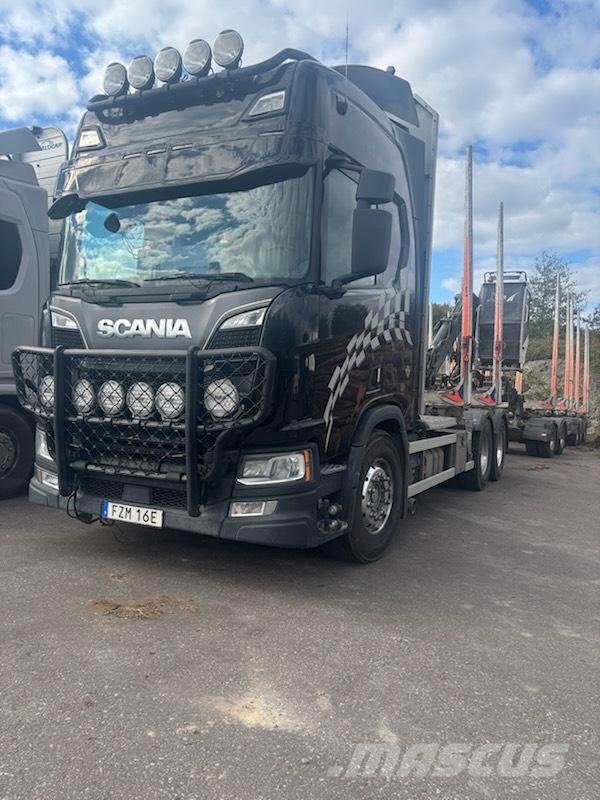 Scania R650B6X4NB Holztransporter