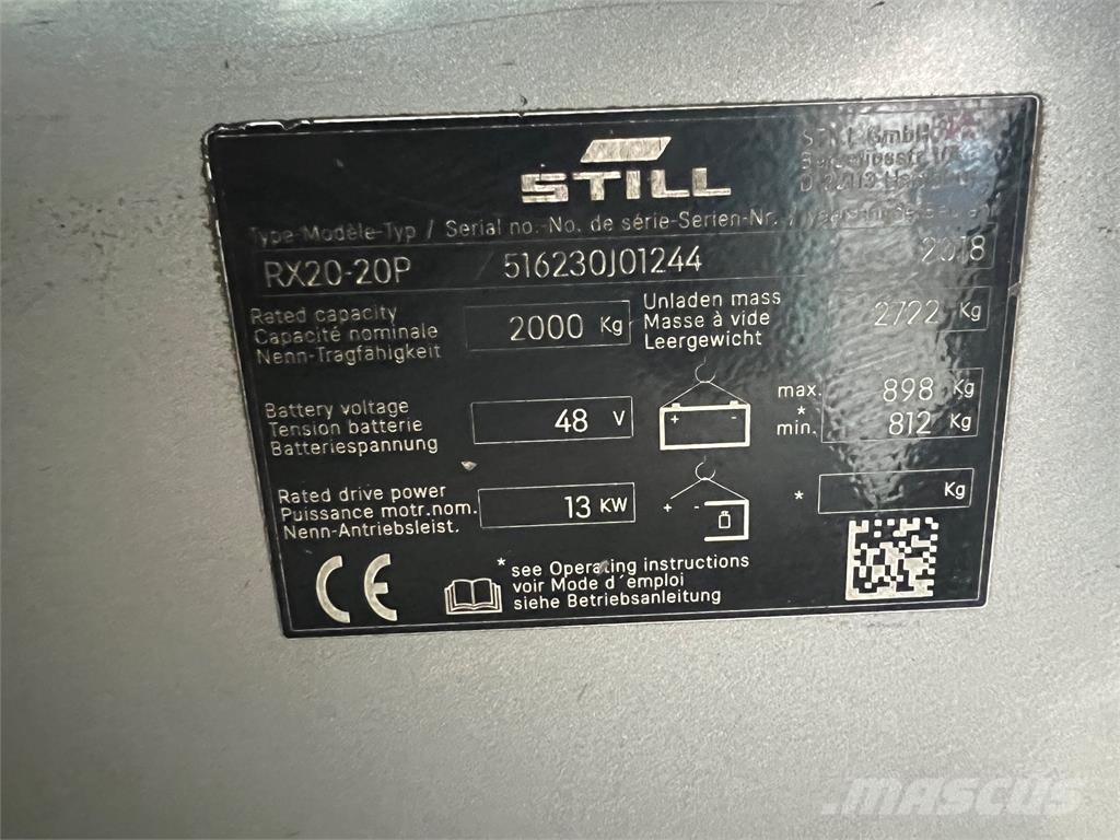 Still RX20-20P Elektrische heftrucks