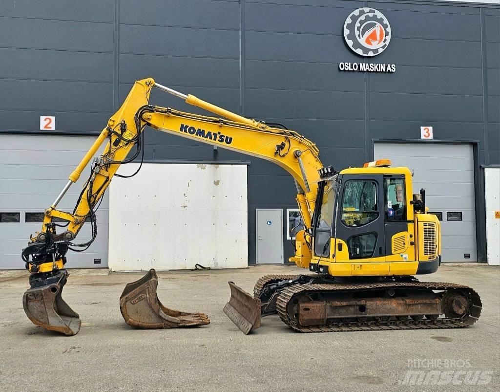 Komatsu PC 138 Midibagger  7t - 12t