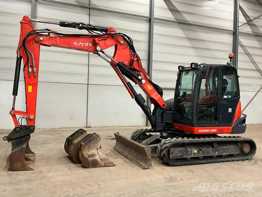 Kubota KX 080-4 A 2 Midibagger  7t - 12t