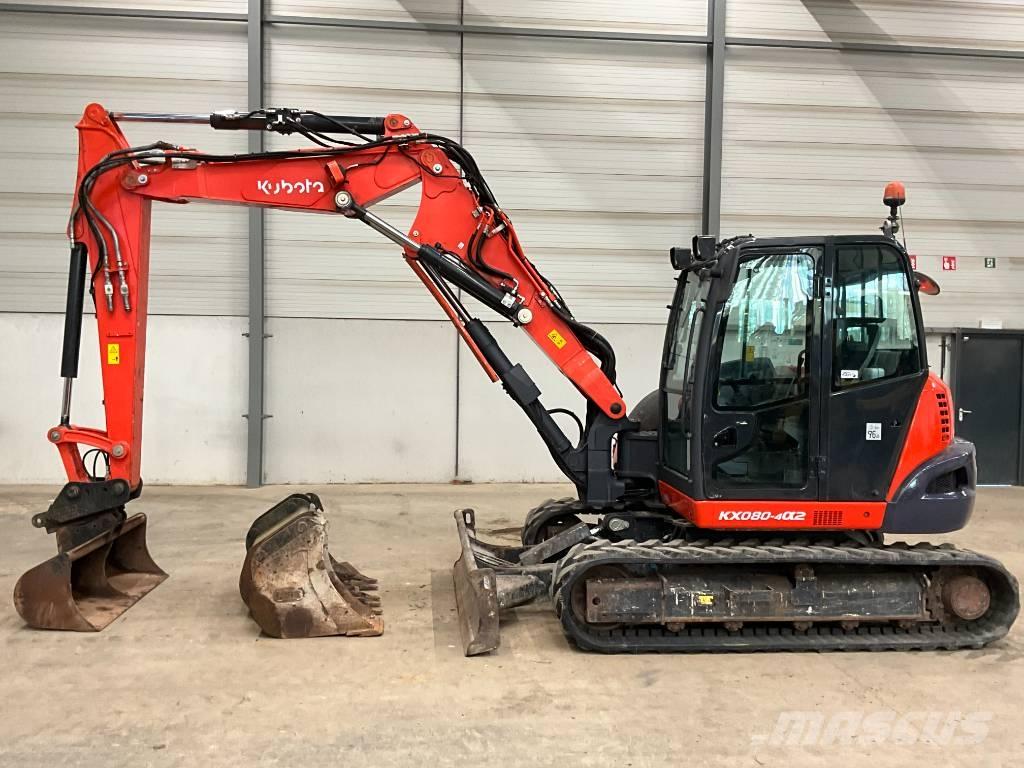 Kubota KX 080-4 A 2 Midibagger  7t - 12t