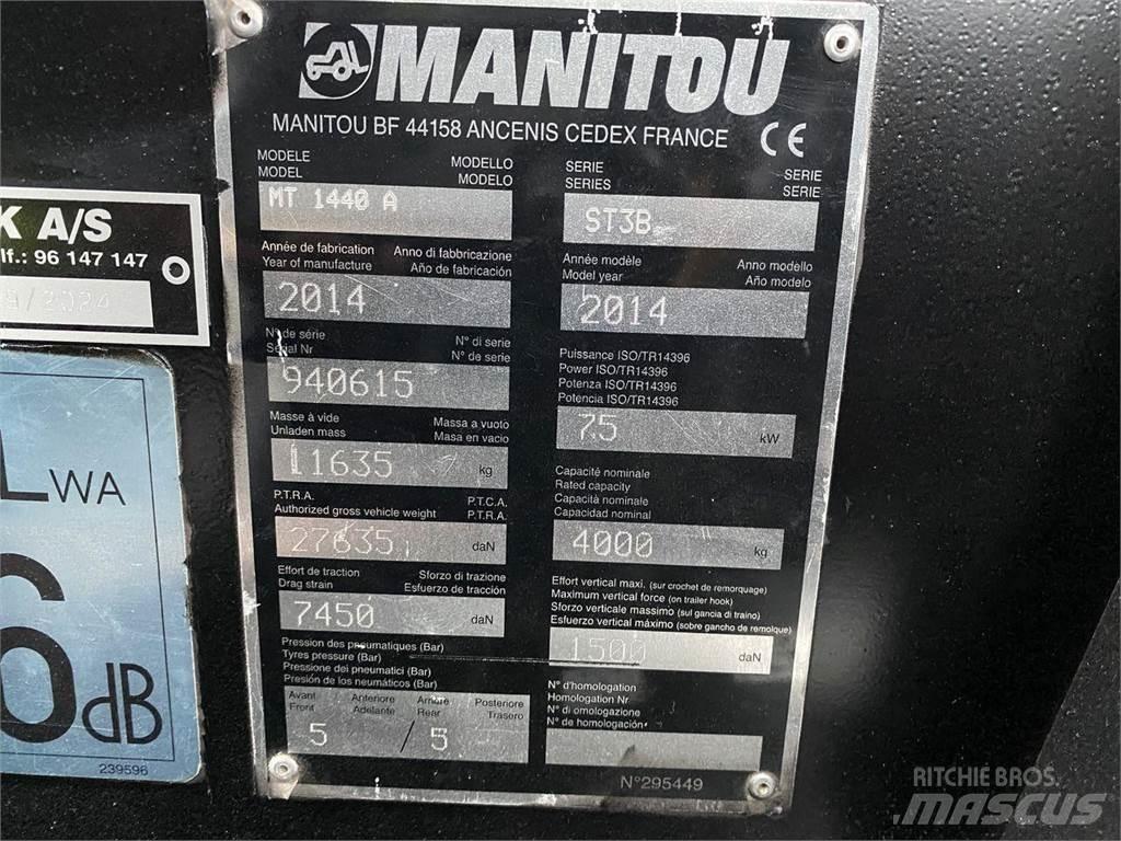 Manitou MT1440A Teleskoplader