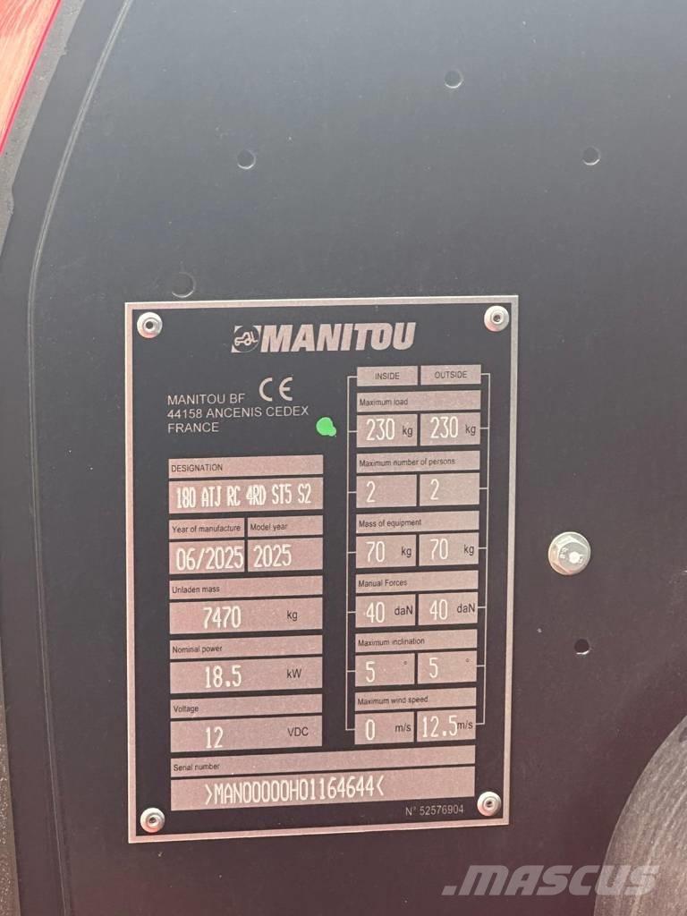 Manitou 180 ATJ Gelenkteleskoparbeitsbühnen