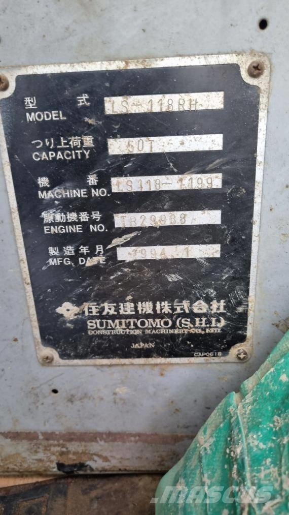 Sumitomo LS118RH5 Raupenkrane