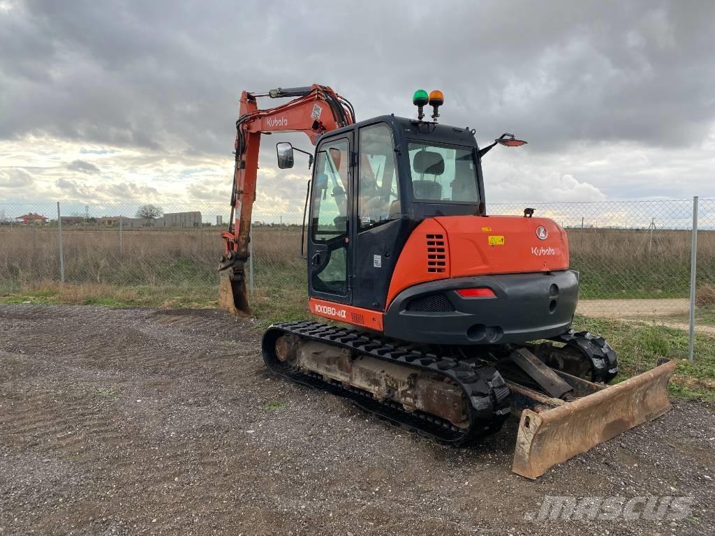 Kubota KX 080-4 Midibagger  7t - 12t