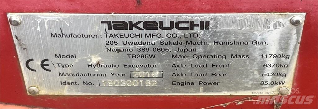Takeuchi TB 295 W Mobilbagger