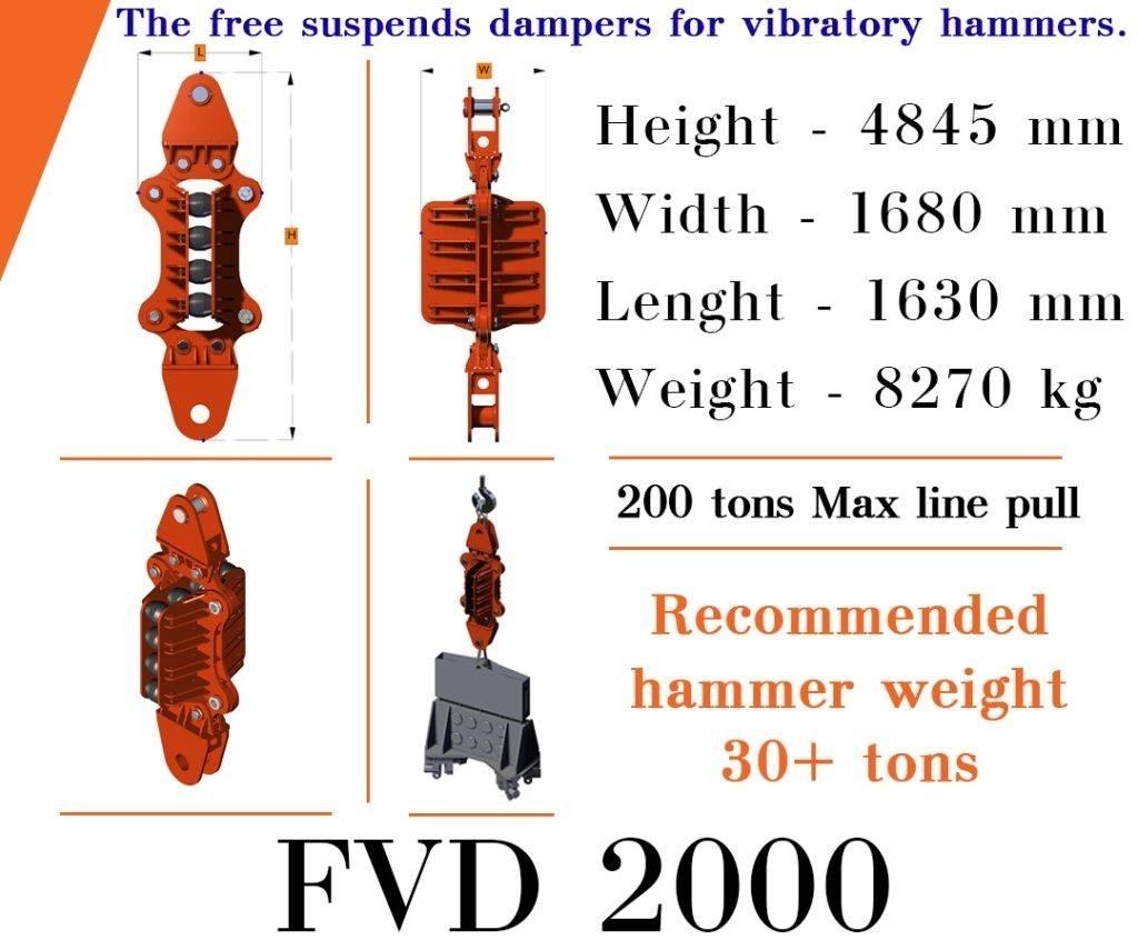  Finaros FVD 2000 Hydraulische Rammhammer