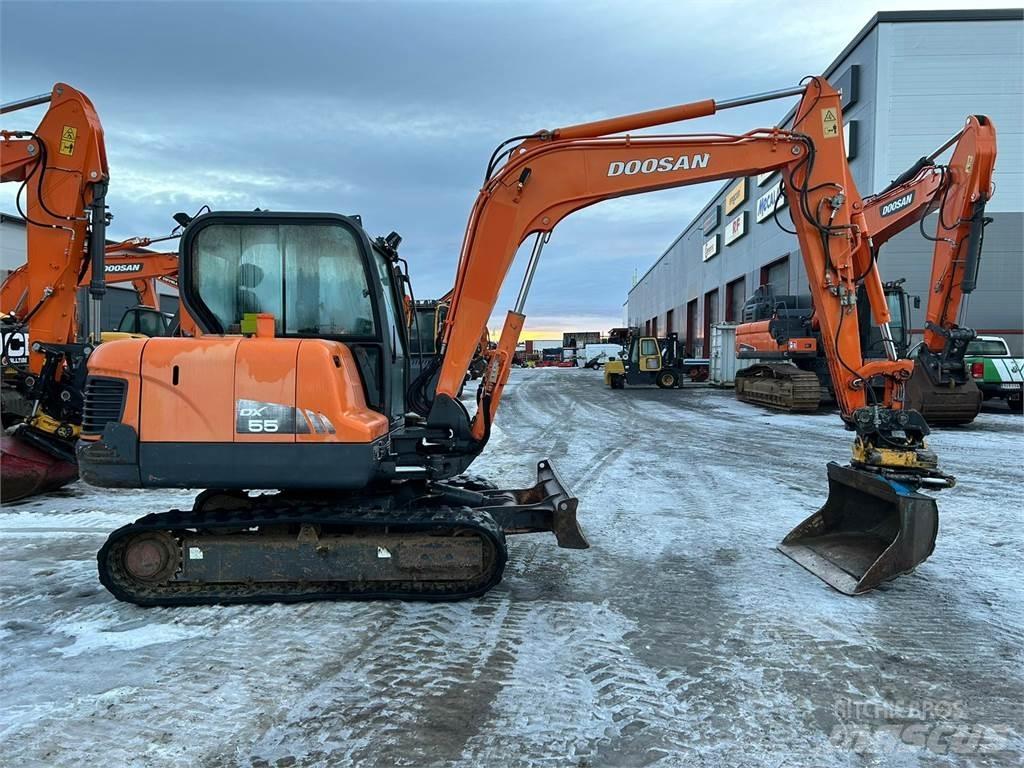 Doosan dx55 Minibagger < 7t