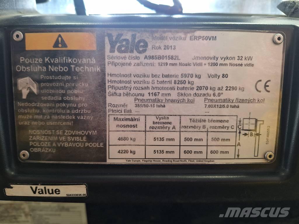 Yale ERP 50 VM Elektrische heftrucks