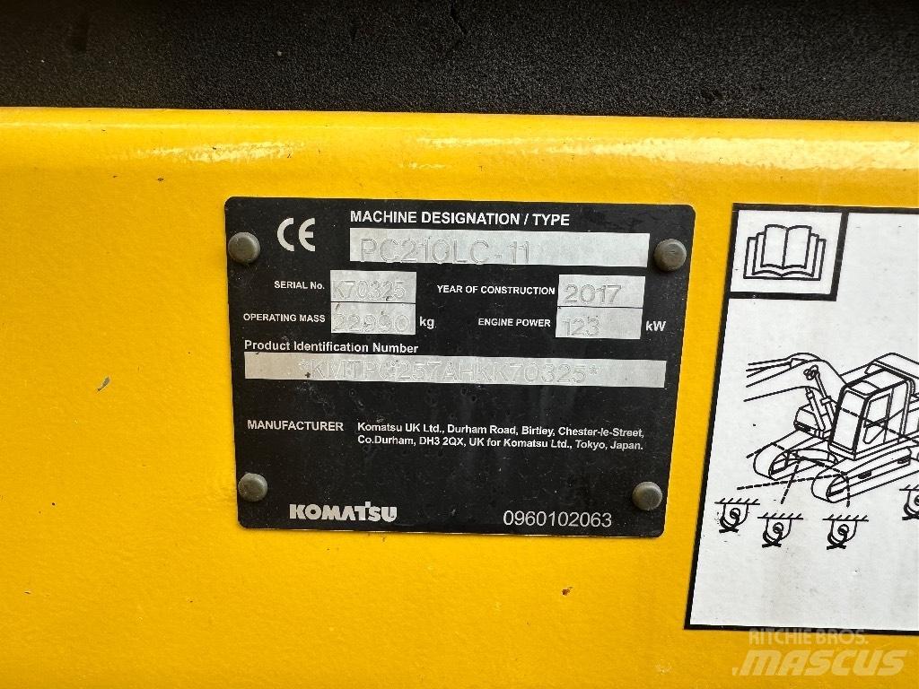 Komatsu PC 210 LC-11 Raupenbagger