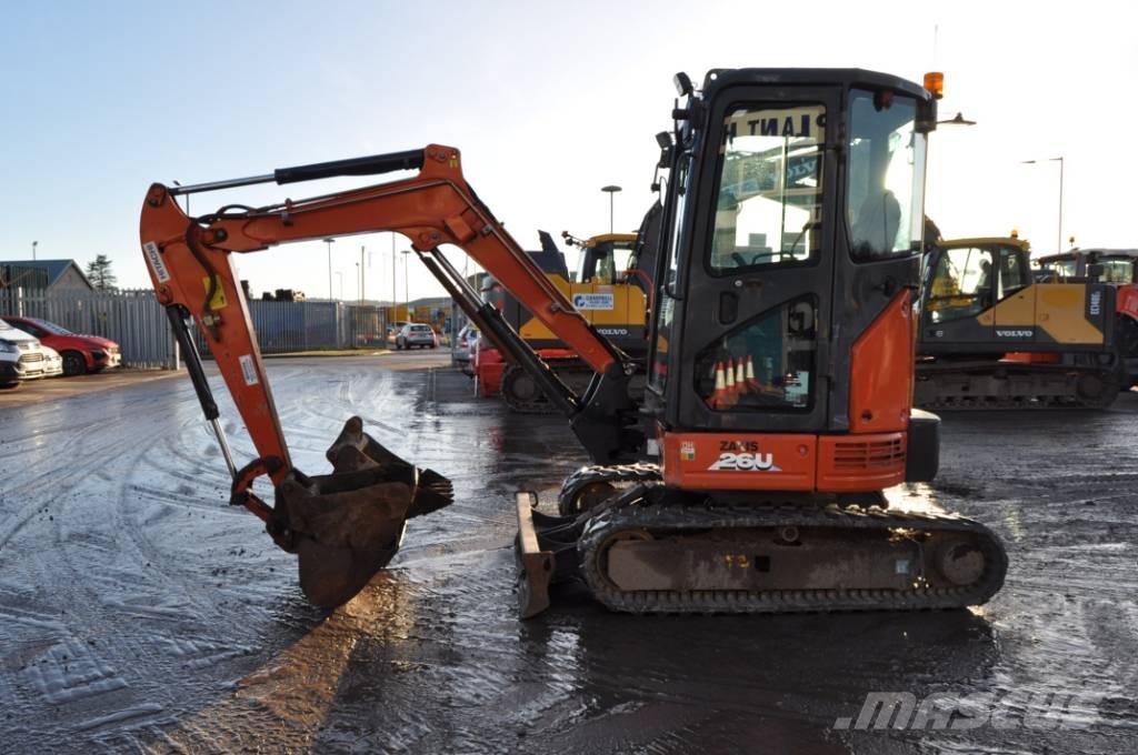 Hitachi ZX 26 U-6 CR Minibagger < 7t