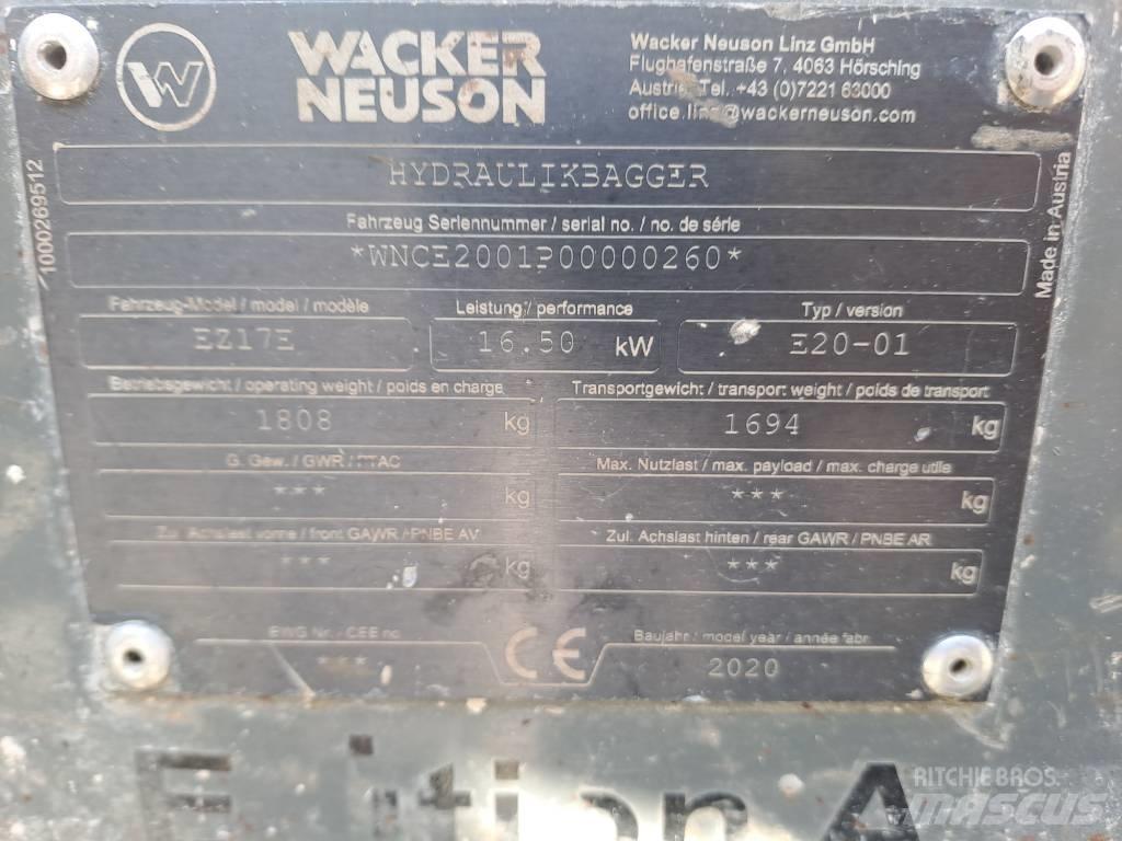 Wacker Neuson EZ17e Raupenbagger