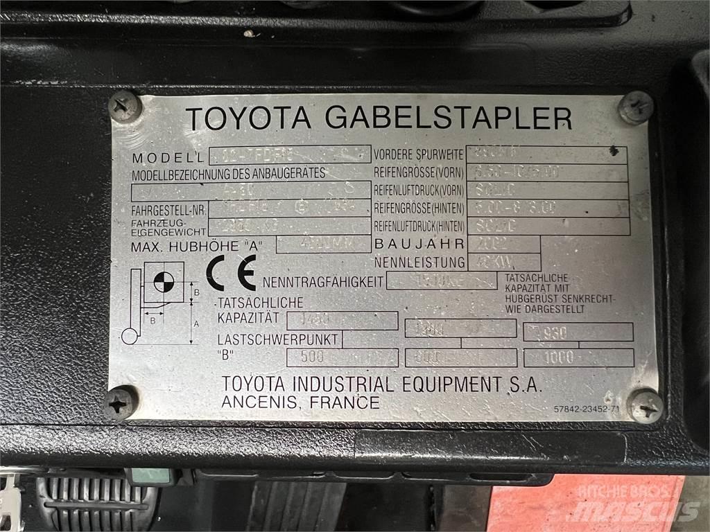 Toyota 02-7FDF15 Diesel heftrucks