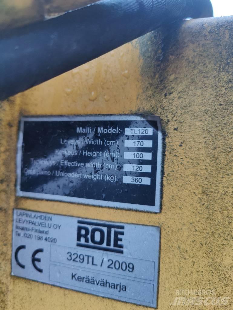 Rote 329/TL Kompakttraktor-Aufsätze