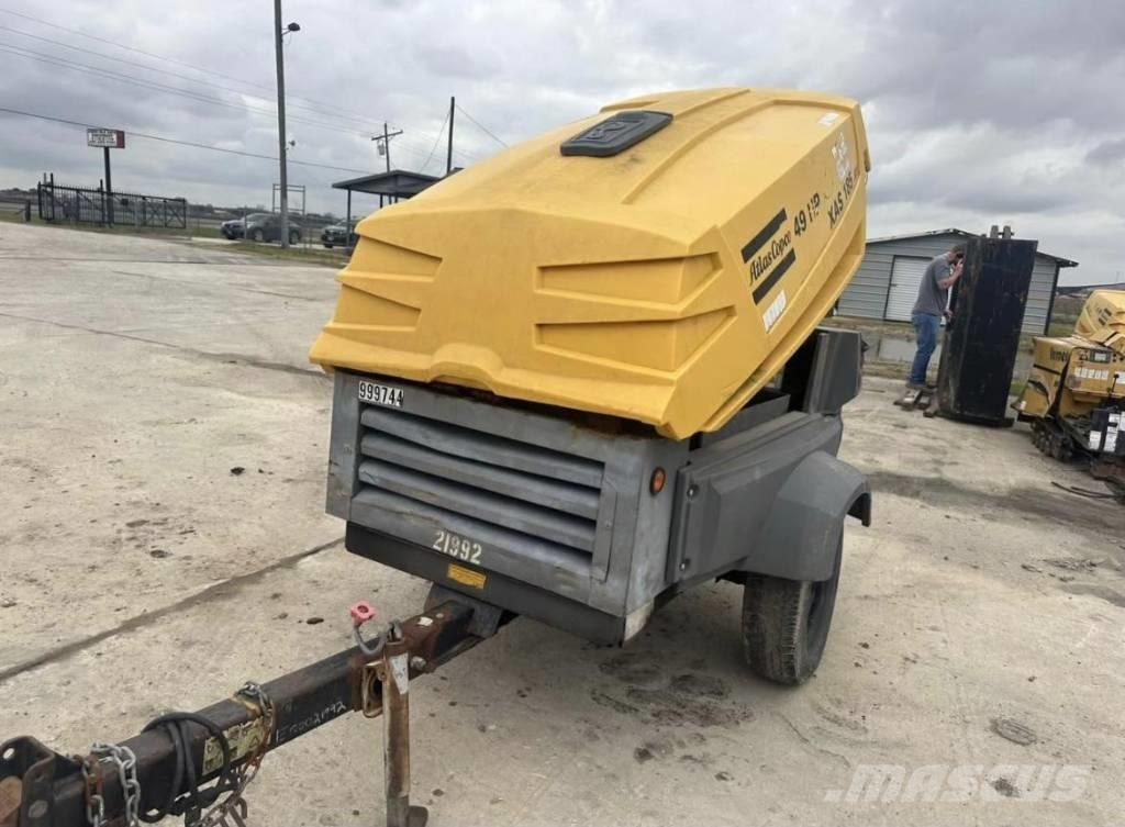 Atlas Copco 185 CFM Kompressoren