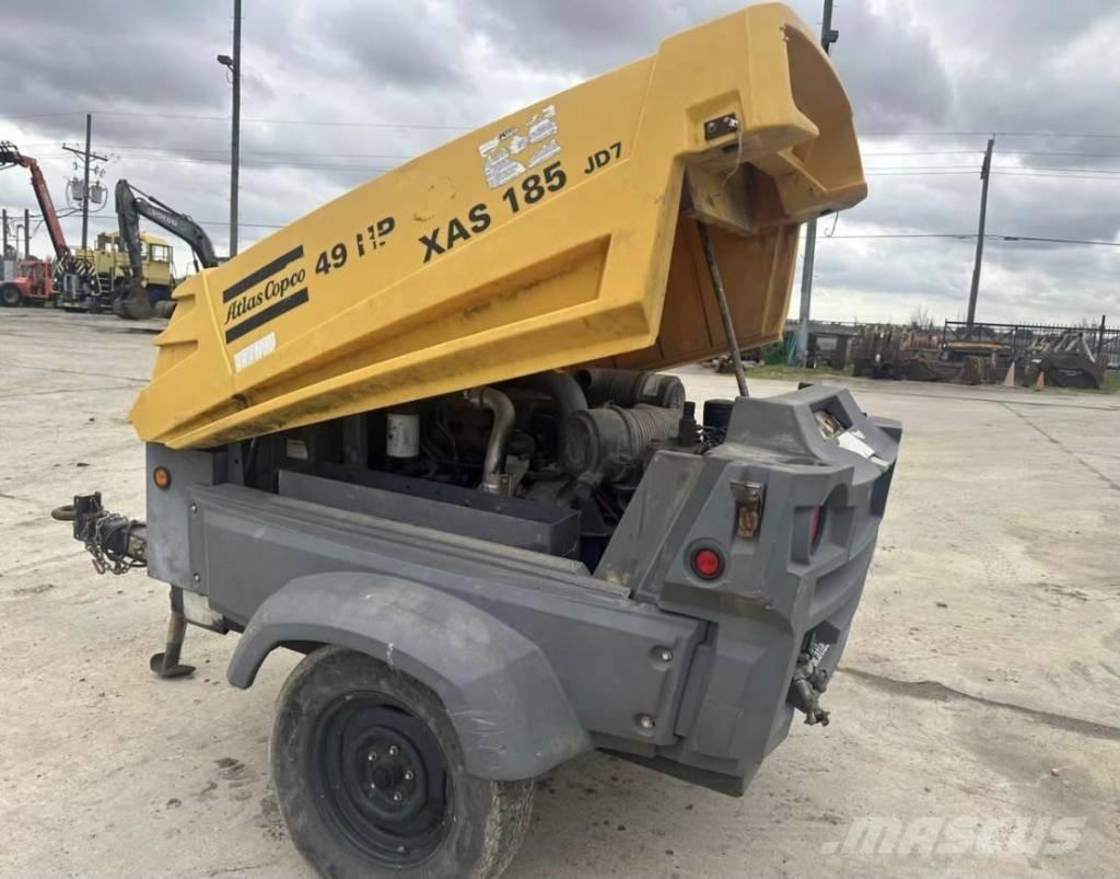 Atlas Copco 185 CFM Kompressoren