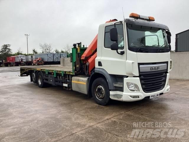 DAF CF 290 Pritschenwagen mit Seilwinde