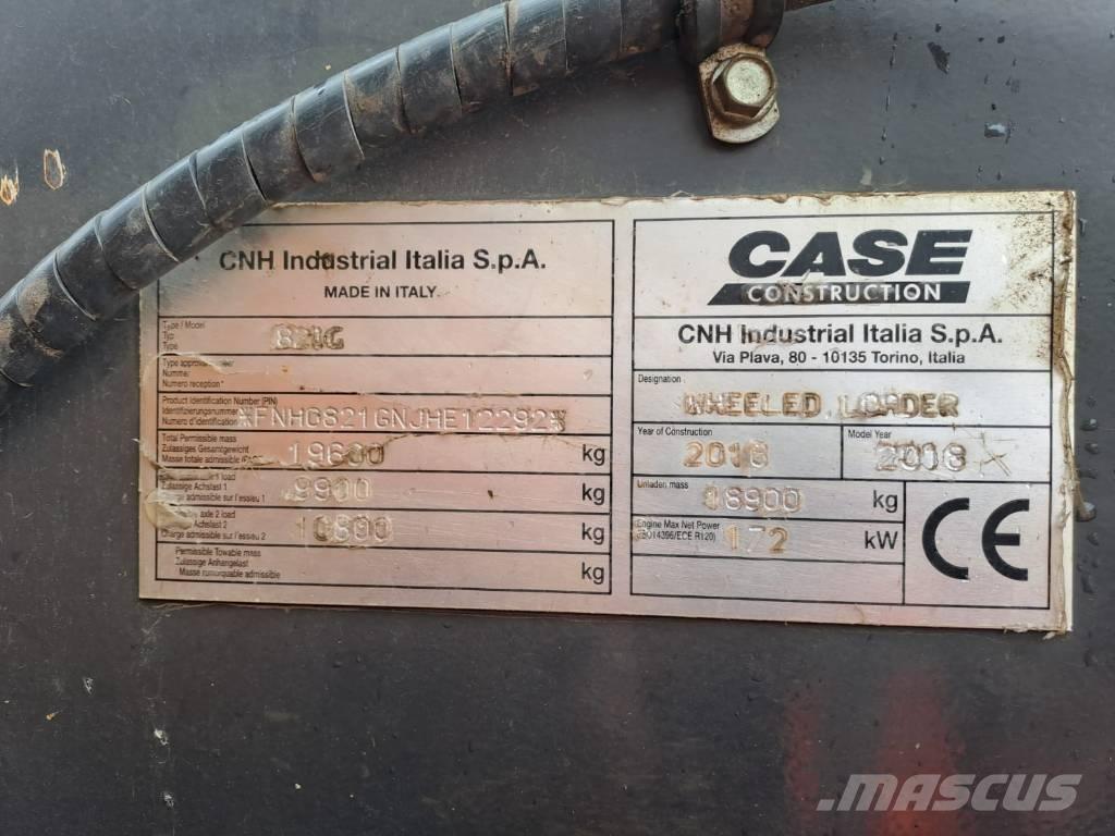 CASE 821g Radlader