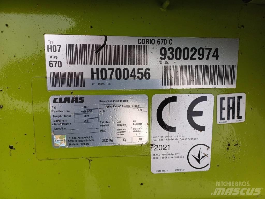CLAAS Corio Zubehör Mähdrescher