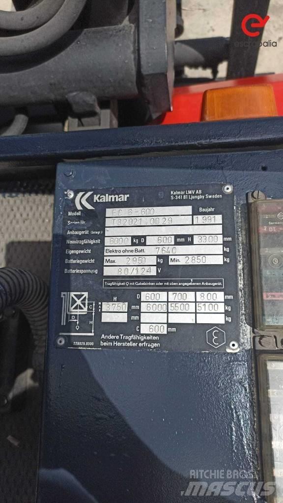 Kalmar ECL6-600 Elektrische heftrucks