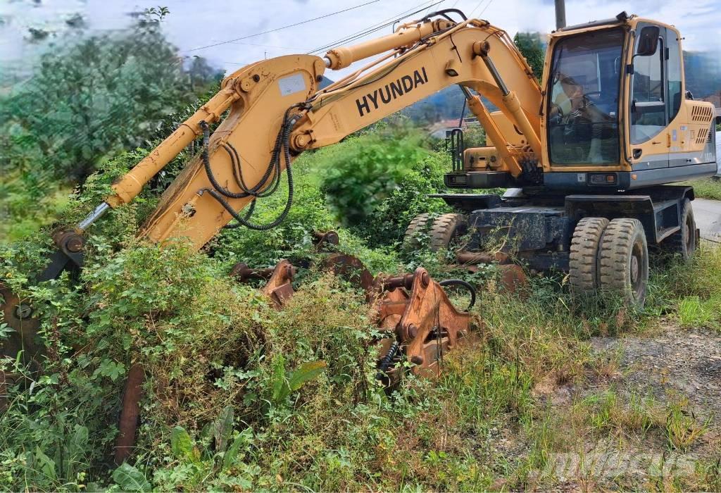 Hyundai Robex 140 W Mobilbagger