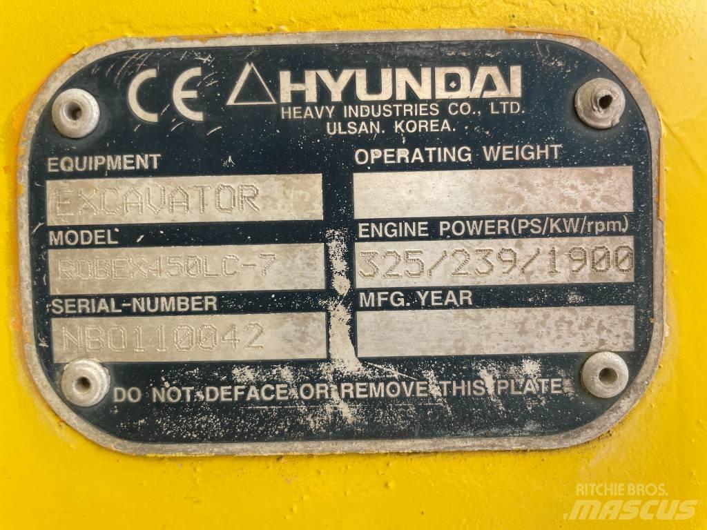 Hyundai R 450 LC-7 Raupenbagger