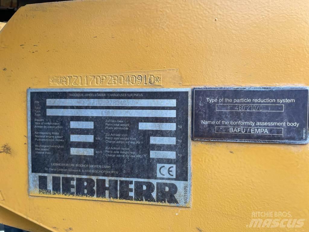 Liebherr L580 Radlader