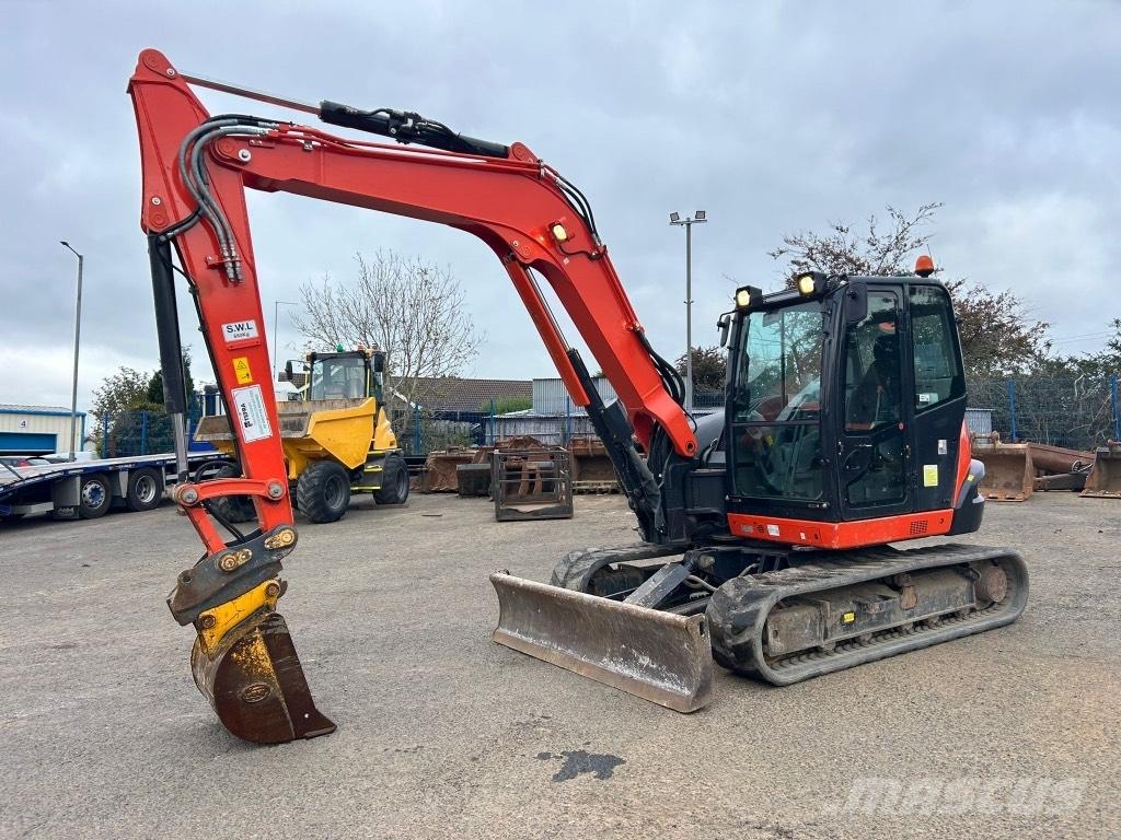 Kubota KX080-4 Midibagger  7t - 12t